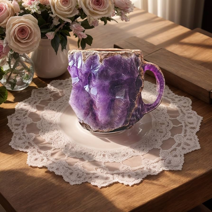 Manifestation Crystal Mugs