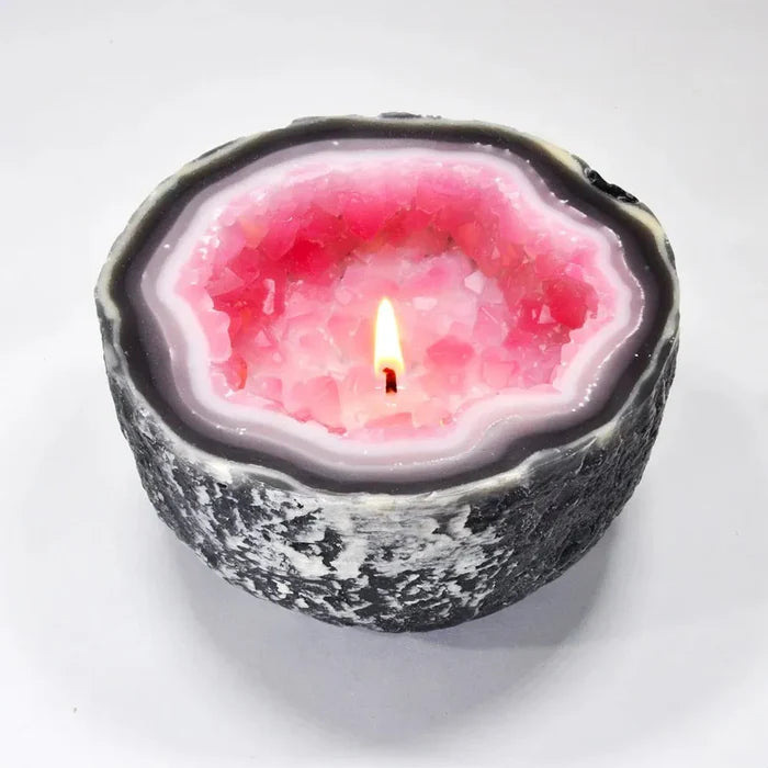 Mineral Crystal Candles