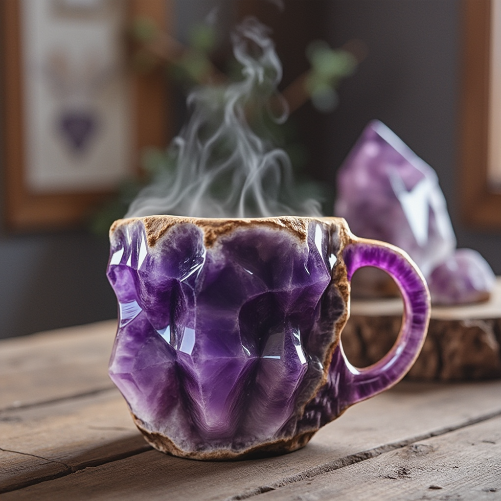 Manifestation Crystal Mugs